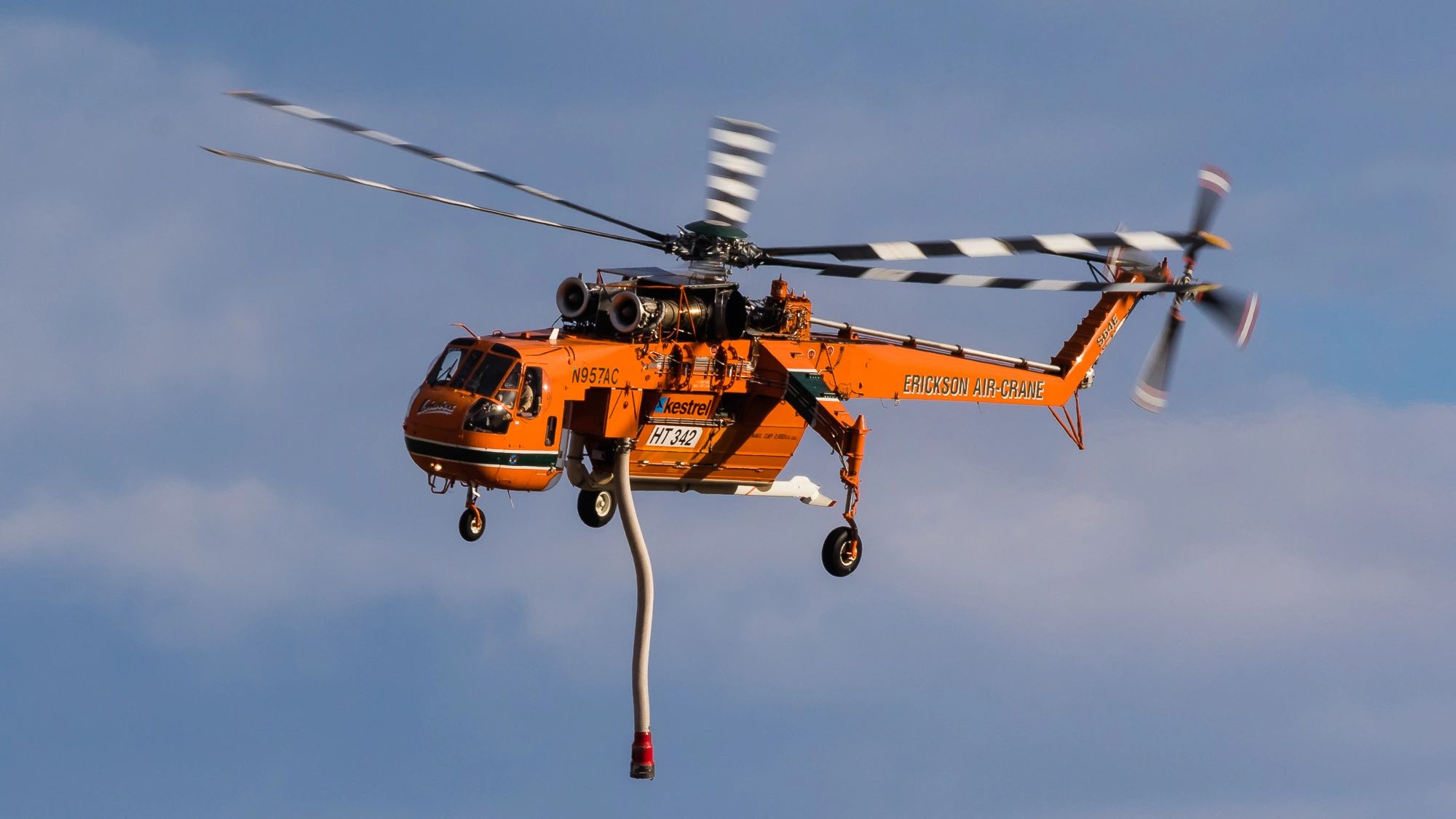 Erickson S 64f Air Crane® Helicopter Returning To Australia